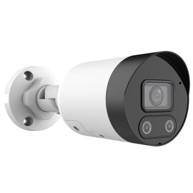 Alibi Vigilant Performance Series 4MP Starlight SmartSense IP Fixed Bullet Active Deterrent Camera with White Light Strobes and Audible Alarm