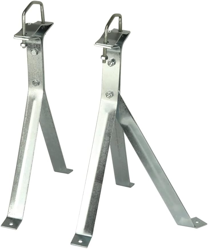 Skywalker 12” HeavyDuty Wall Mount Pair for TV Antenna Mast with (2